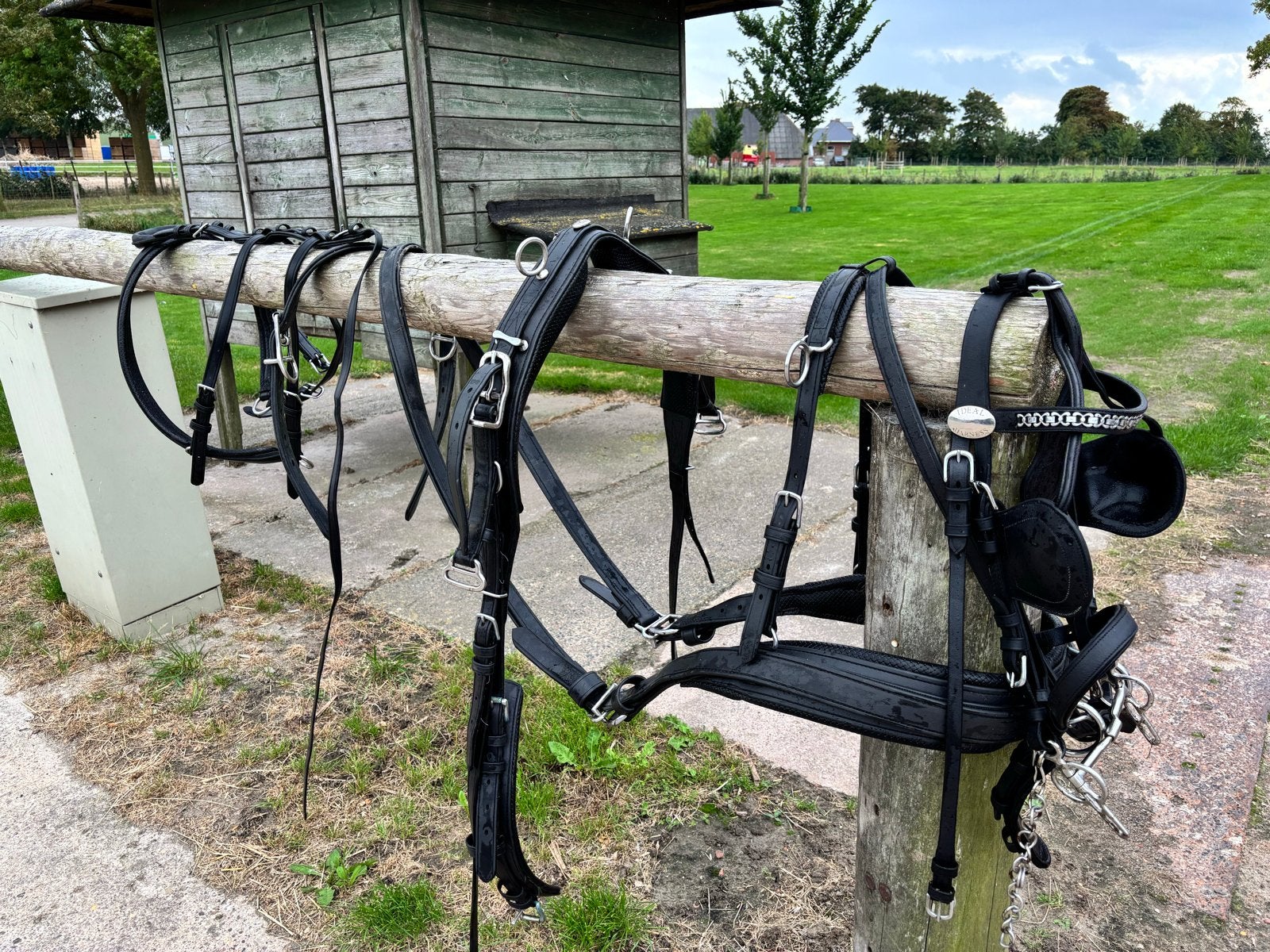Ideal eurotech tuig enkelspan maat pony/cob, Ophalen of Verzenden, Hoofdstel, Pony