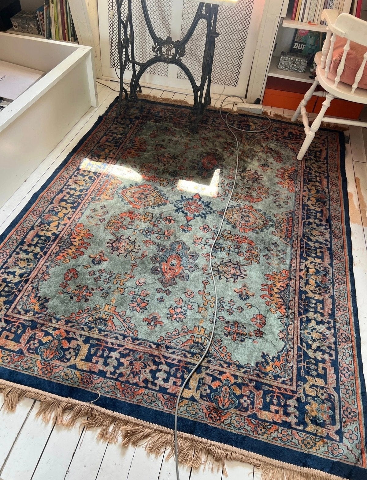 Wasbaar vloerkleed Dutchbone 170x240 - Zo goed als nieuw, 150 tot 200 cm, 200 cm of meer, Ophalen of Verzenden, Zo goed als nieuw
