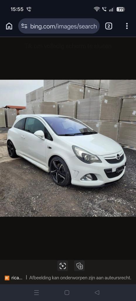 Onderdelen opel corsa 1.2 2012 nurburgring edition, Ophalen, Opel, Bumper