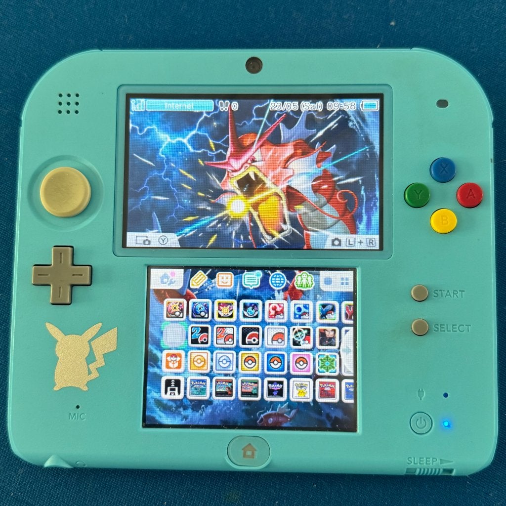 Nintendo 2DS, Met games, Blauw, 2DS, Ophalen of Verzenden
