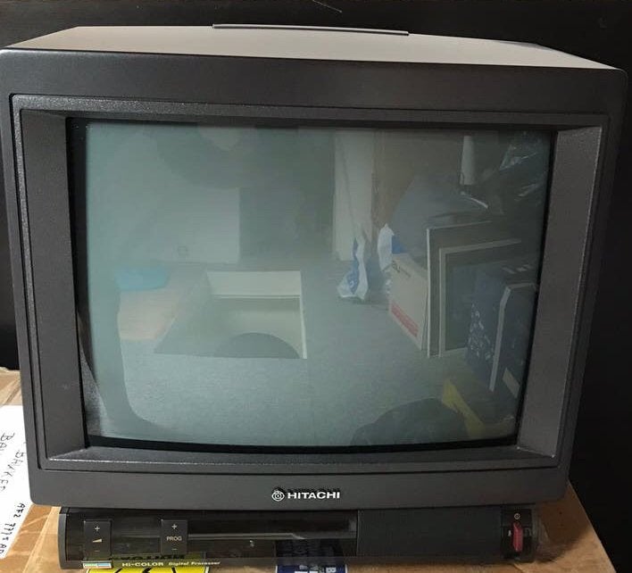 Hitachi C15-P110VT, portable tv, 220 volt voor op de boot ed, Ophalen of Verzenden, Zo goed als nieuw, Overige merken