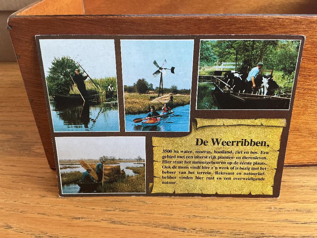 De Weerribben, Verzenden, 1980 tot heden, Gelopen, Overijssel