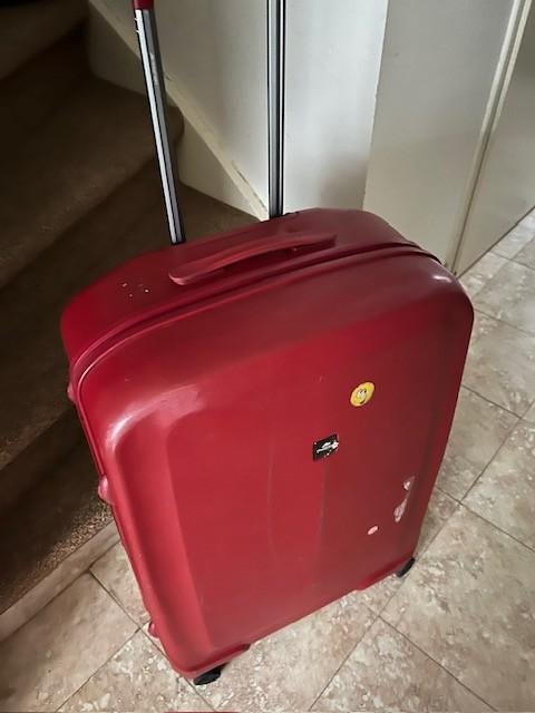 koffer, Sieraden, Tassen en Uiterlijk, Koffers, Gebruikt, Hard kunststof, 45 tot 55 cm, Ophalen of Verzenden