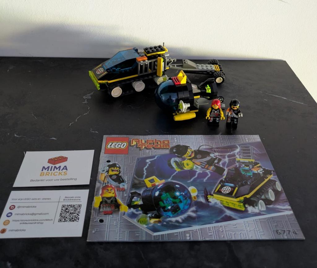 LEGO Alpha Team 6774: Alpha Team ATV - Complete Set, Ophalen of Verzenden, Lego, Lego, Lego
