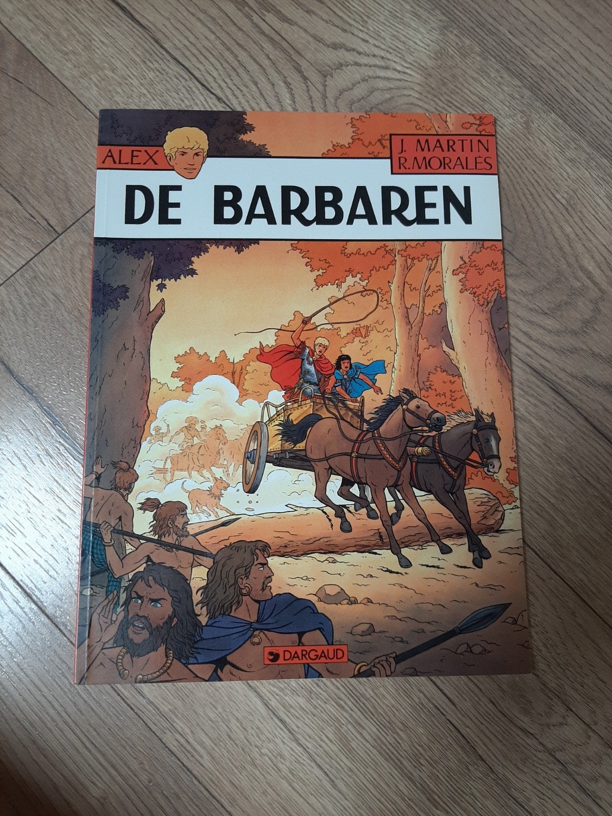 Alex - De Barbaren (stripboek), Boeken, Stripboeken, Eén stripboek, Ophalen of Verzenden, Zo goed als nieuw, J. Martin, R. Morales