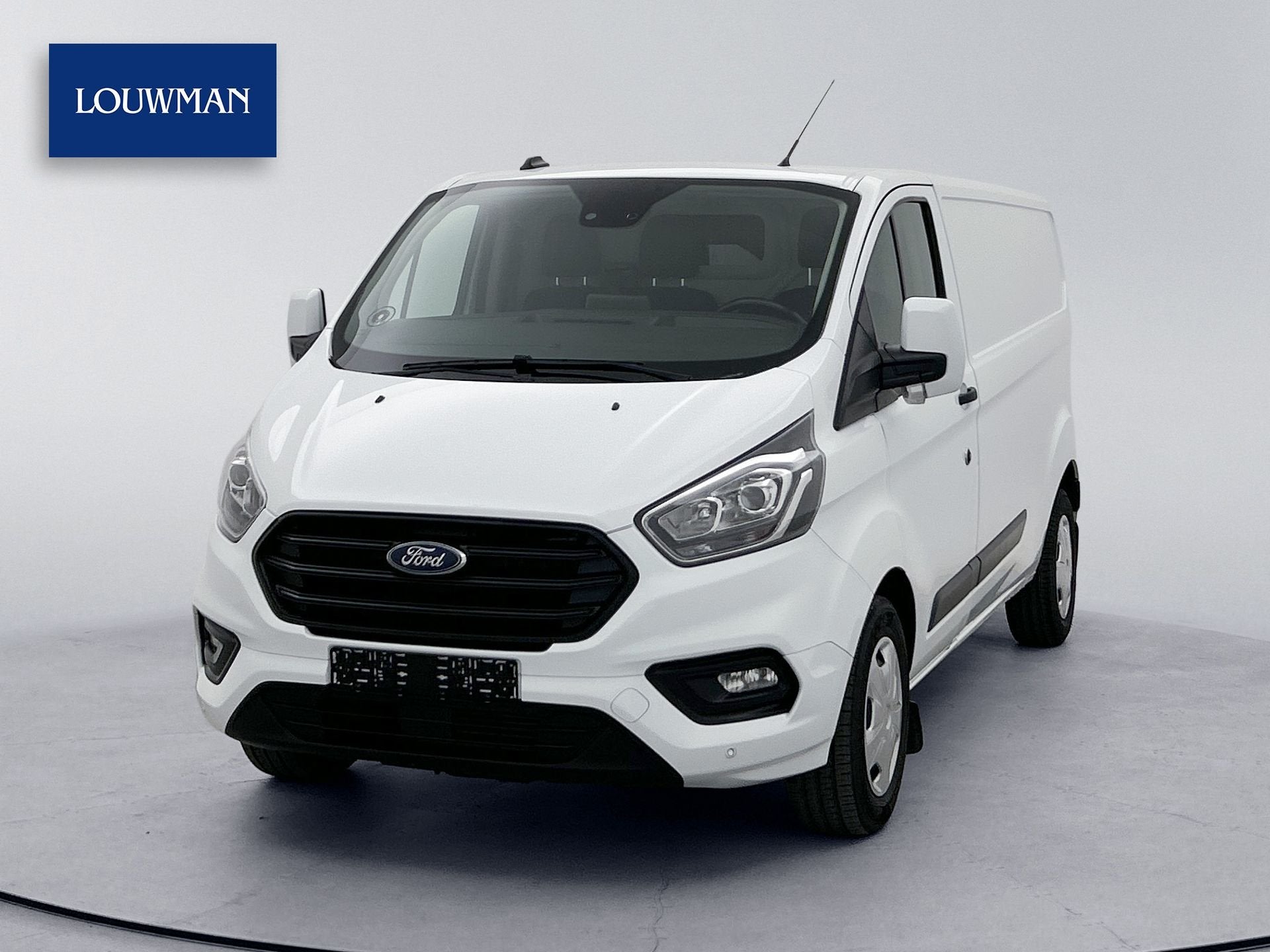Ford Transit Custom 300 2.0 TDCI L2H1 Navigatie Automaat Syn, Stof, Zwart, 4 cilinders, Met garantie (alle)