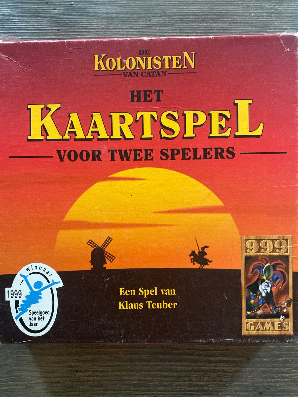 De Kolonisten van Catan: Het Kaartspel voor Twee Spelers, Een of twee spelers, Ophalen of Verzenden, Gebruikt