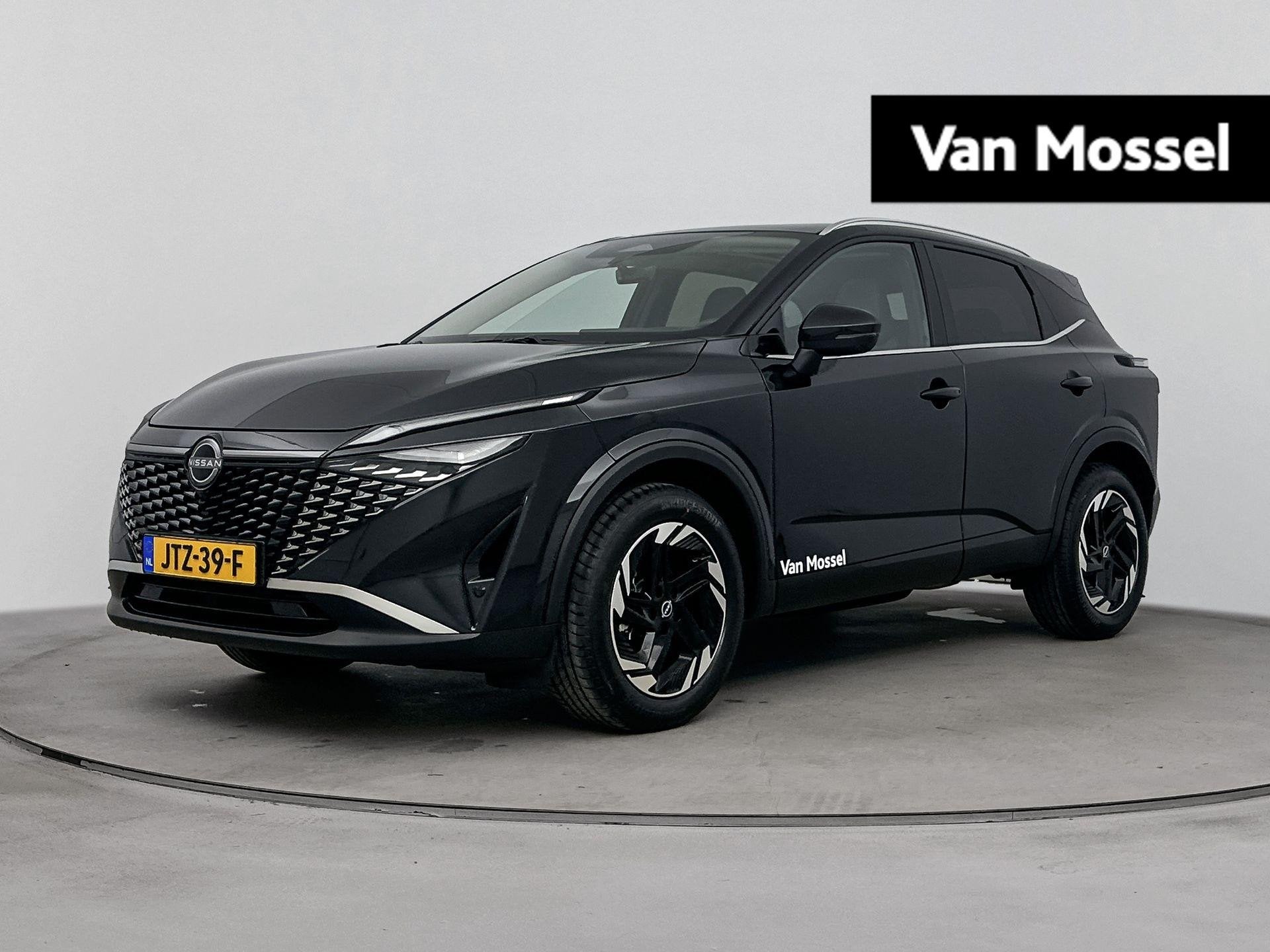 Nissan Qashqai 1.3 MHEV N-Connecta 140PK | Google Navigatie, Stof, 4 cilinders, 700 kg, Zwart
