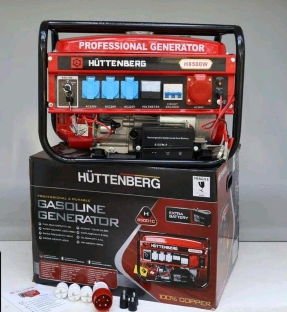 Huttenberg noodstroom aggregaat met electrische start., Ophalen of Verzenden, Nieuw