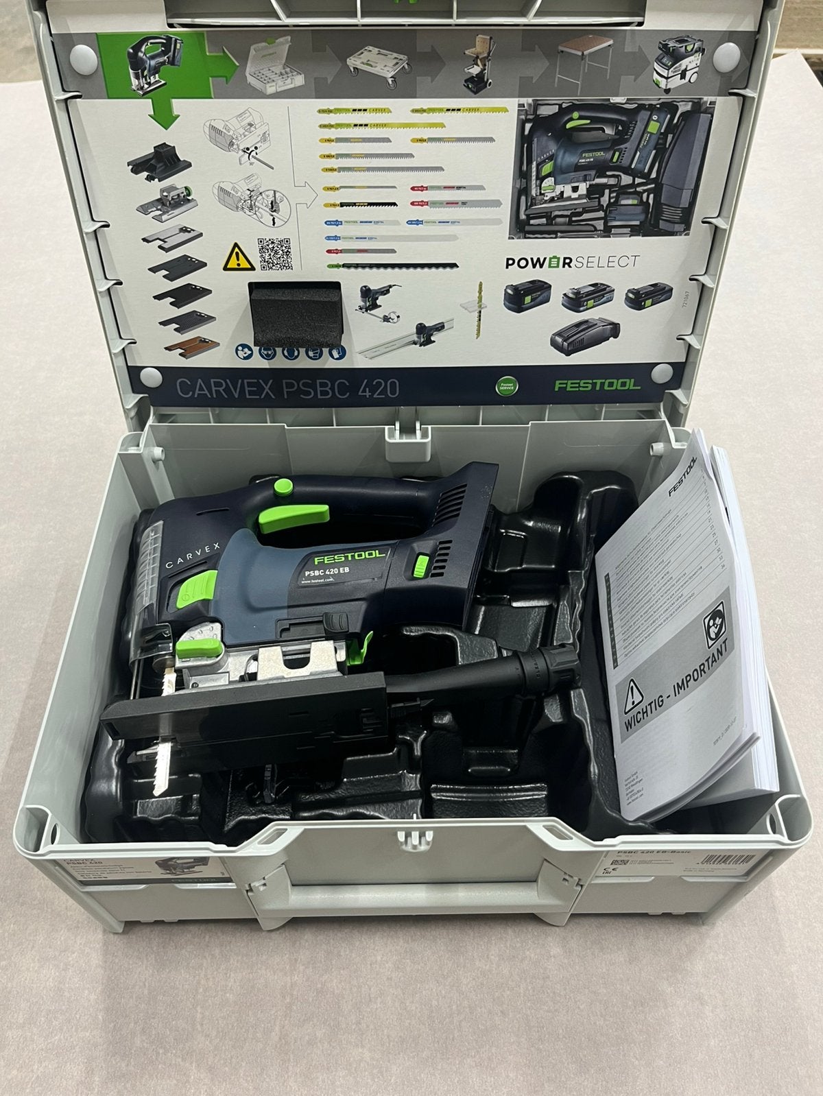 Festool PSBS 420 decoupeerzaag. Gloednieuw, Ophalen of Verzenden, Nieuw, Minder dan 600 watt