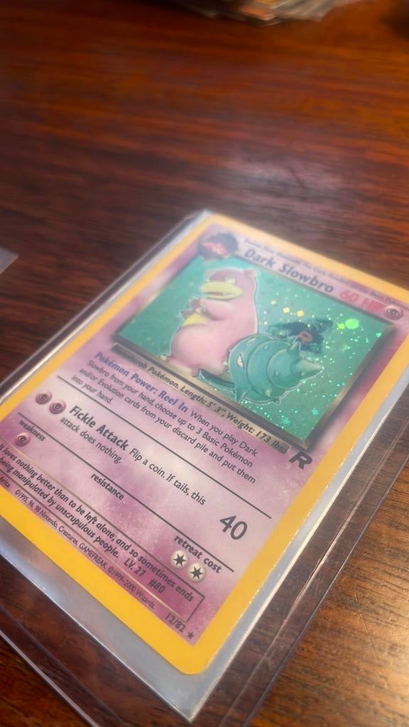 Dark slowbro, Hobby en Vrije tijd, Verzamelkaartspellen | Pokémon, Ophalen, Zo goed als nieuw
