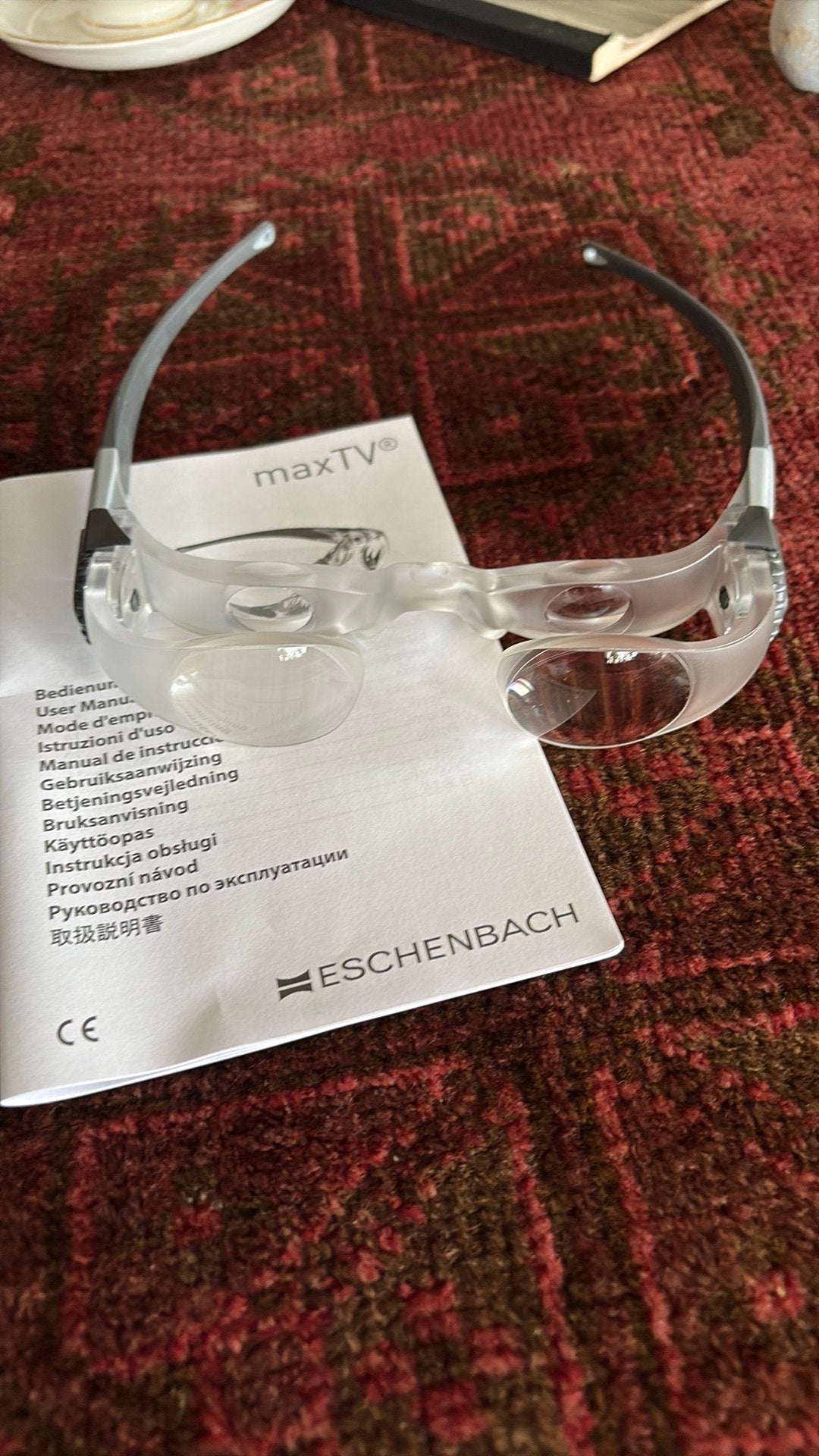Eschenbach maxTV vergrootbril – compleet in doos, Ophalen, Nieuw