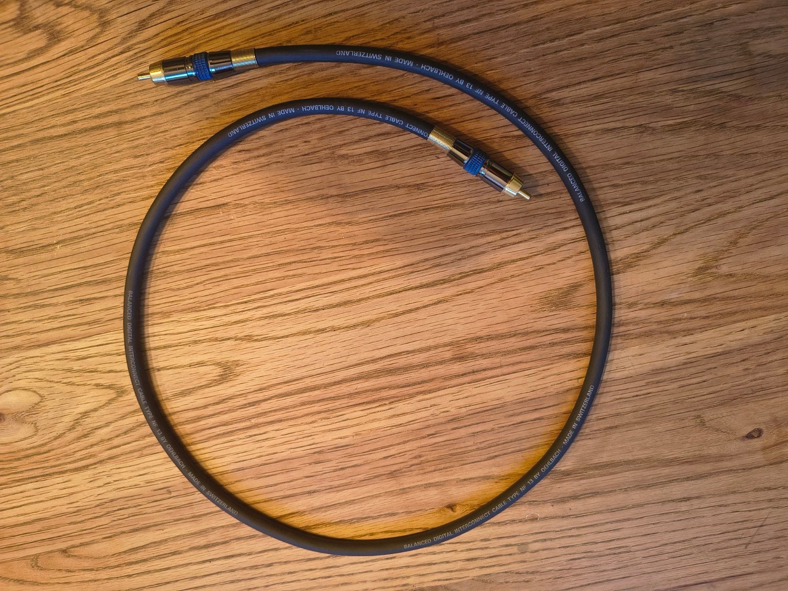 Oehlbach digital interlink cable 1 meter, Audio, Tv en Foto, Ophalen of Verzenden