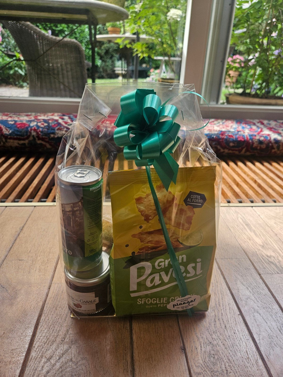 Italiaans voedsel geschenkpakketje, Ophalen of Verzenden