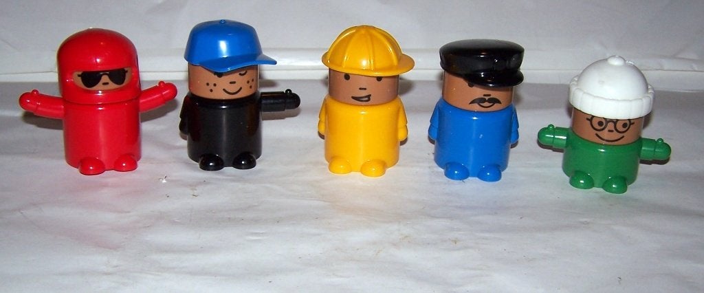 5 vintage zeldzame IKEA poppetjes. Nwst., Ophalen of Verzenden, Zo goed als nieuw