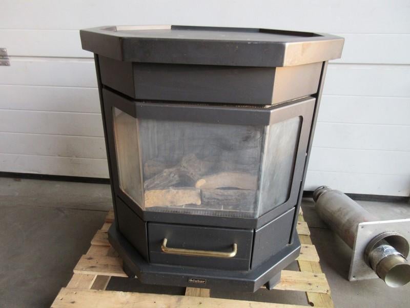 Gaskachel Faber Kolding 4,2 KW, Ophalen, Gebruikt, Gas, Vrijstaand