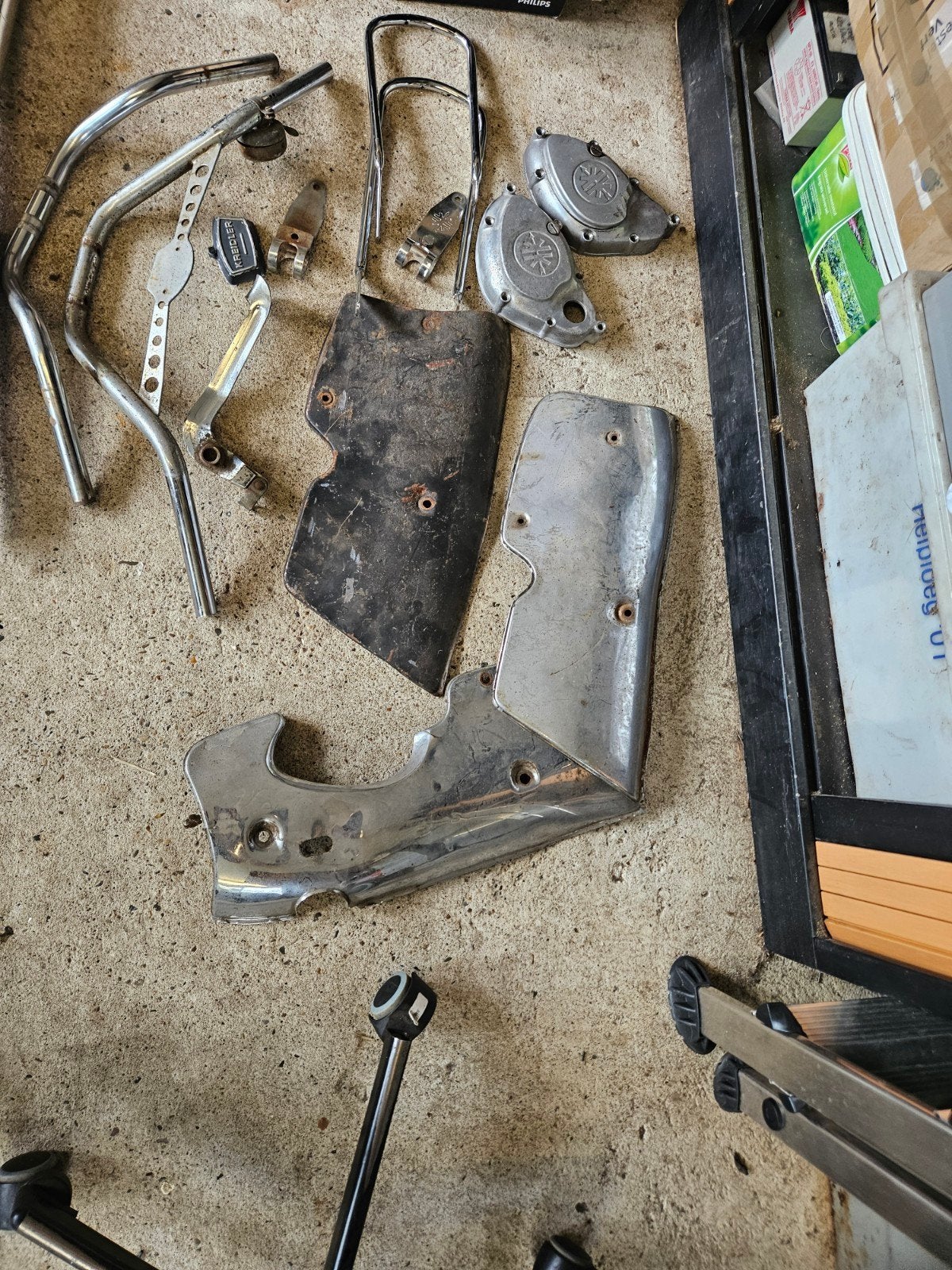diverse onderdelen 1 koop, Fietsen en Brommers, Ophalen of Verzenden