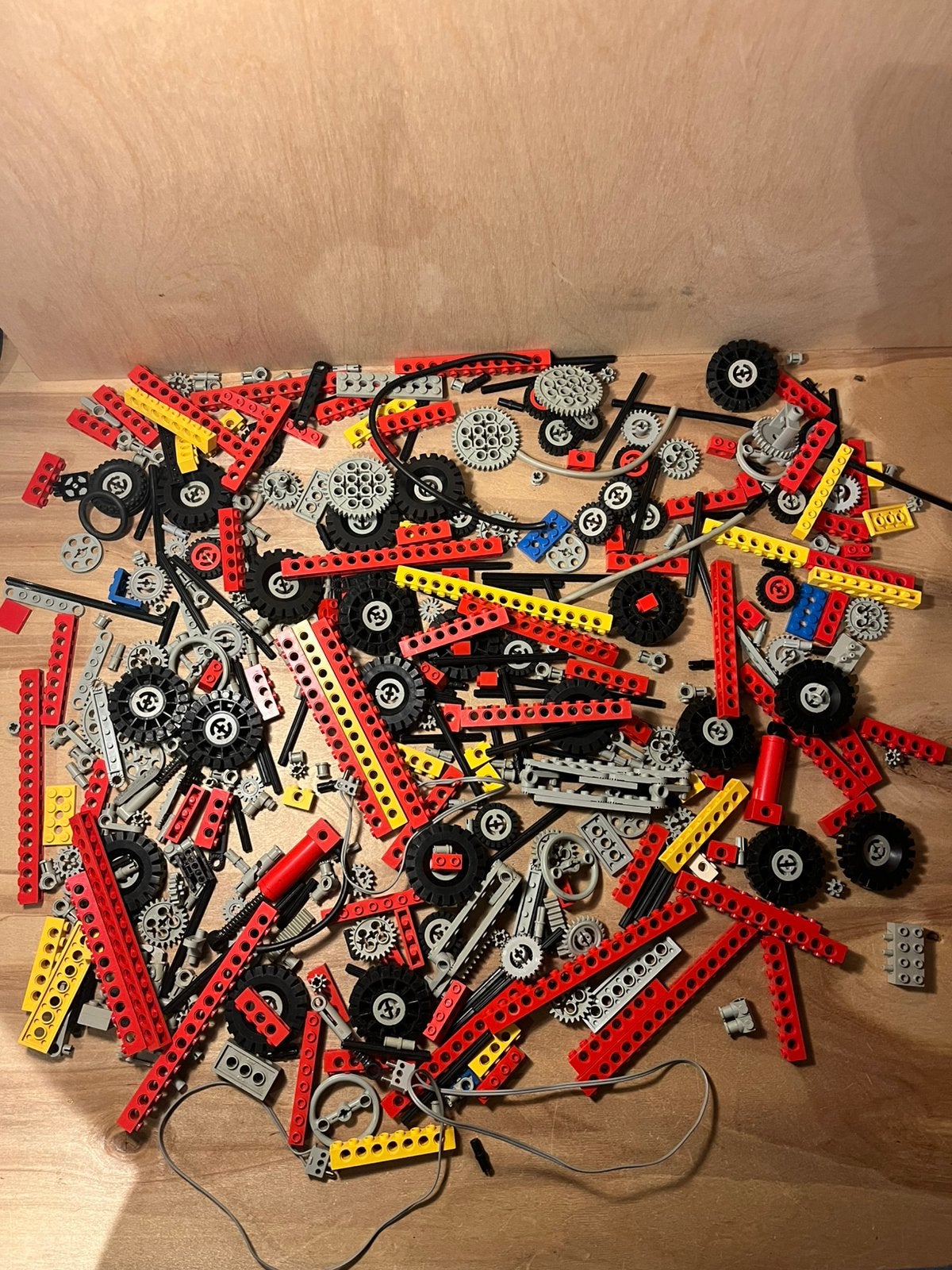 001 - Lego Partij Lot Technic Onderdelen, Gebruikt, Lego, Ophalen of Verzenden, Technic