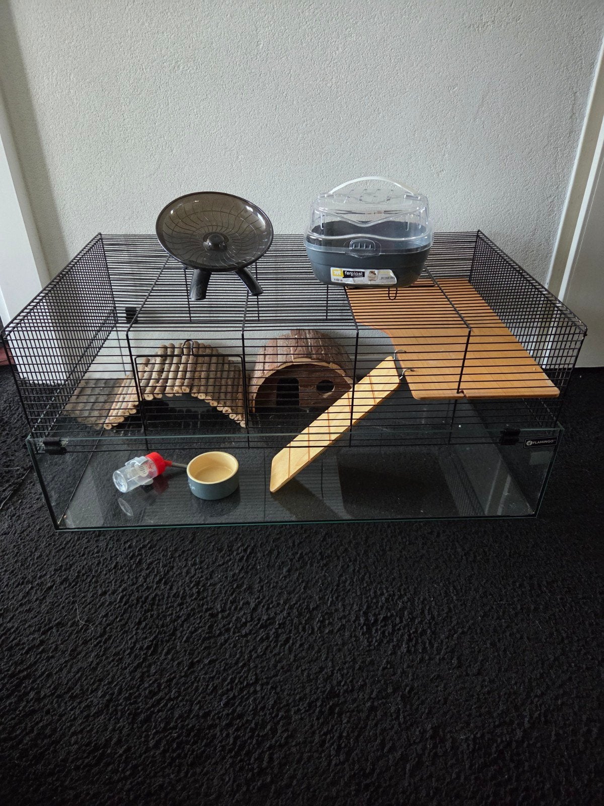 hamster terrarium, Dieren en Toebehoren, Minder dan 60 cm, Ophalen of Verzenden, 75 tot 110 cm, Hok
