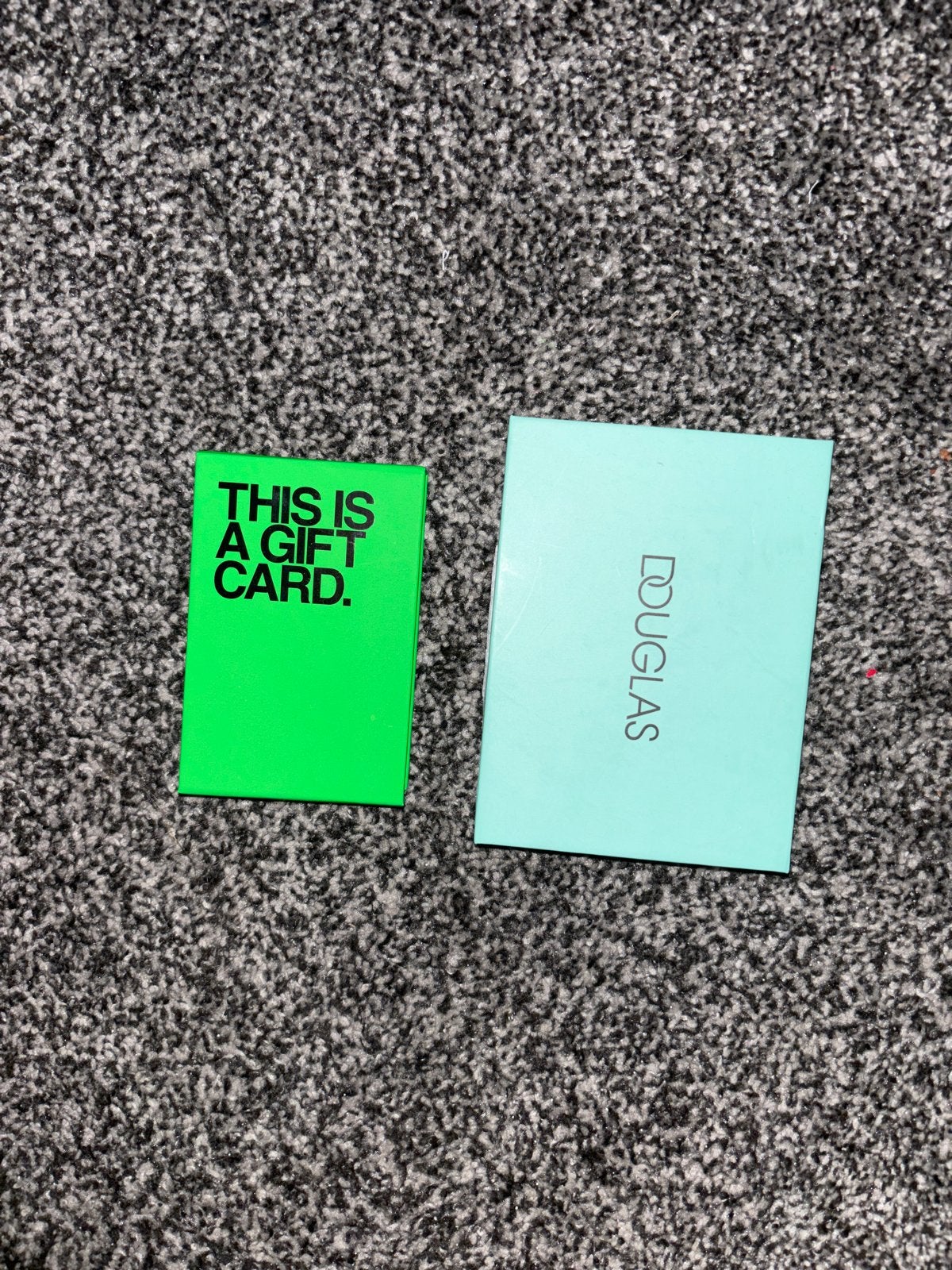 Zara en douglas cadeaubonnen, Eén persoon, Cadeaubon