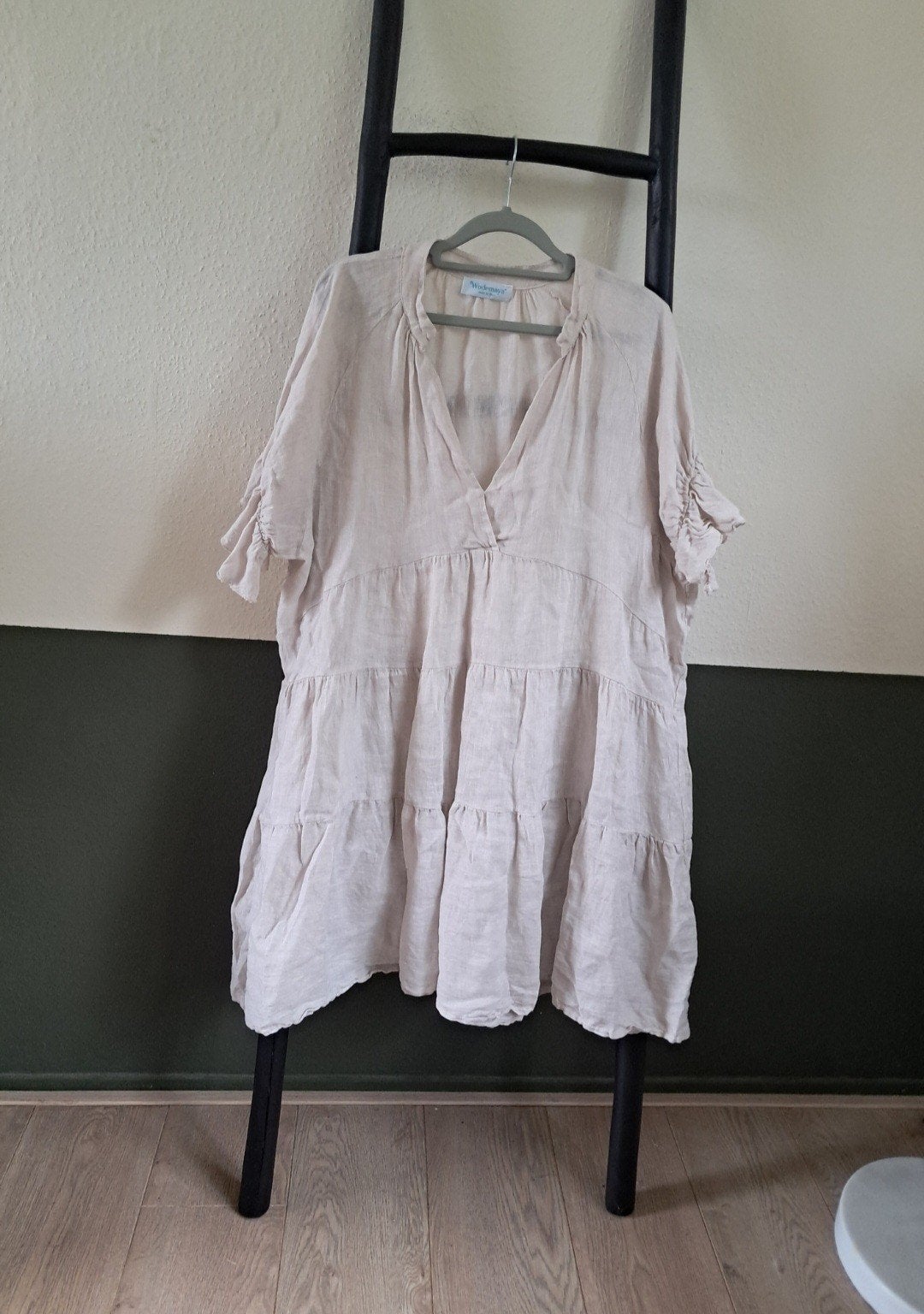 Ibiza Boho Jurkje Oversized 🛍, Wodemaya, Overige kleuren, Verzenden, Maat 46/48 (XL) of groter