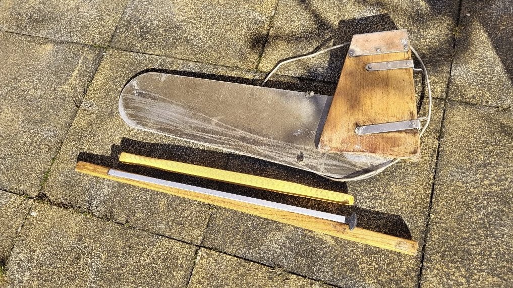 Gevraagd: Roer voor een Spanker Flying Arrow, Ophalen, Gebruikt, Overige typen, Zeilboot