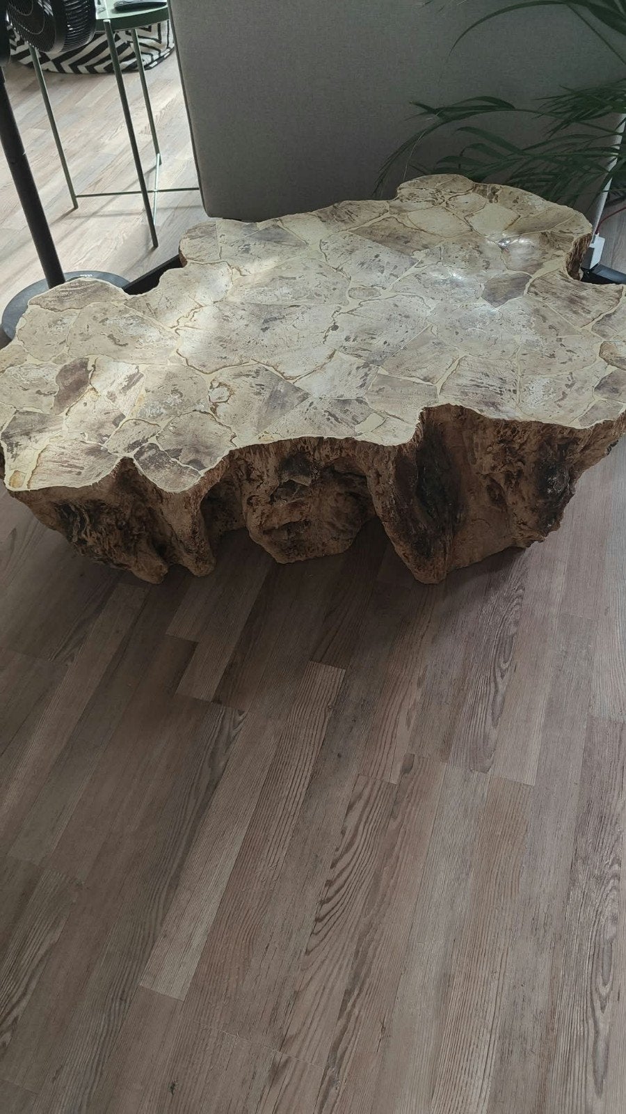 Salontafel, 50 tot 100 cm, Ophalen of Verzenden, Zo goed als nieuw, 75 – 100