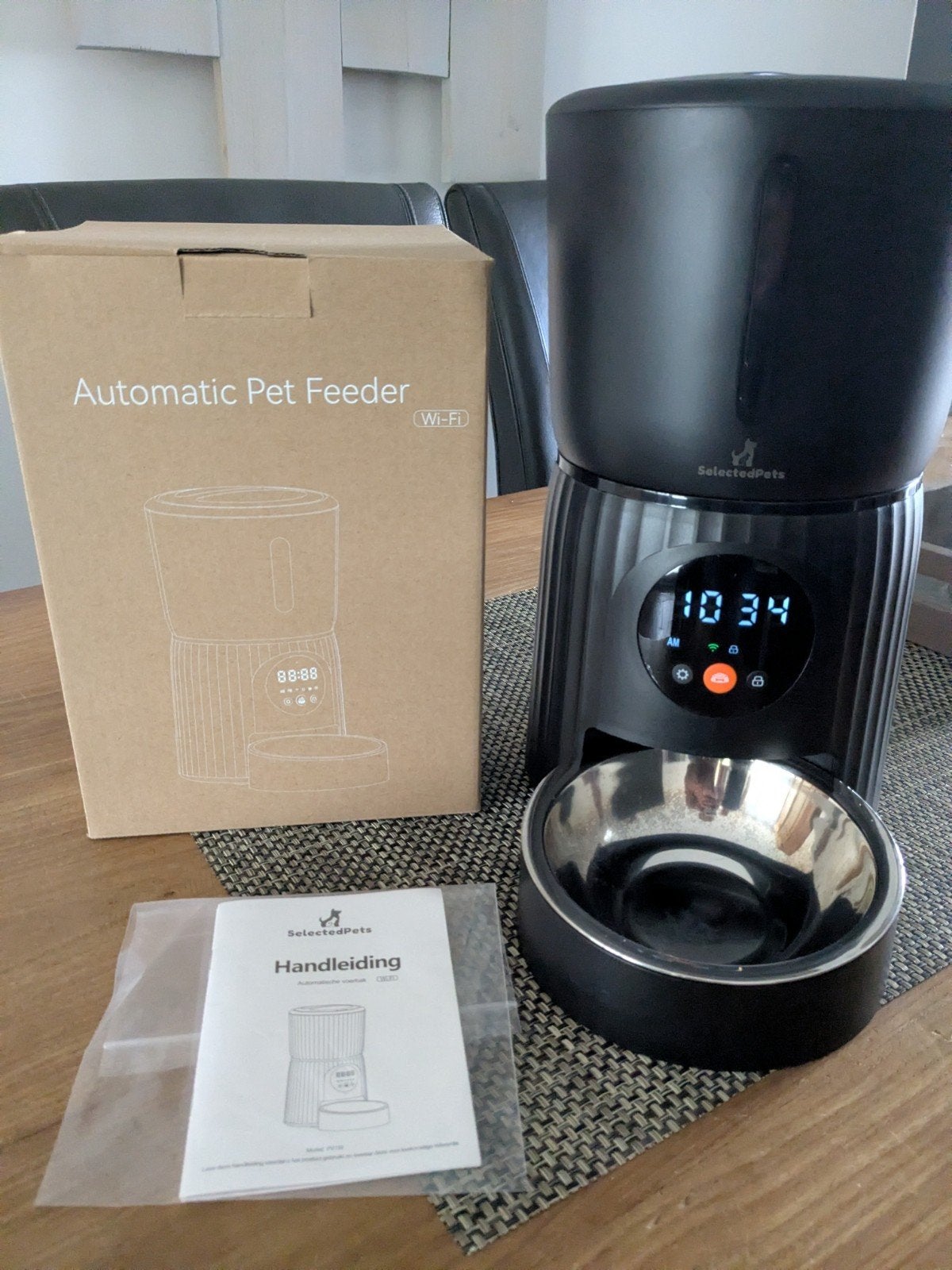 Automatisch voerbak, Ophalen, Gebruikt