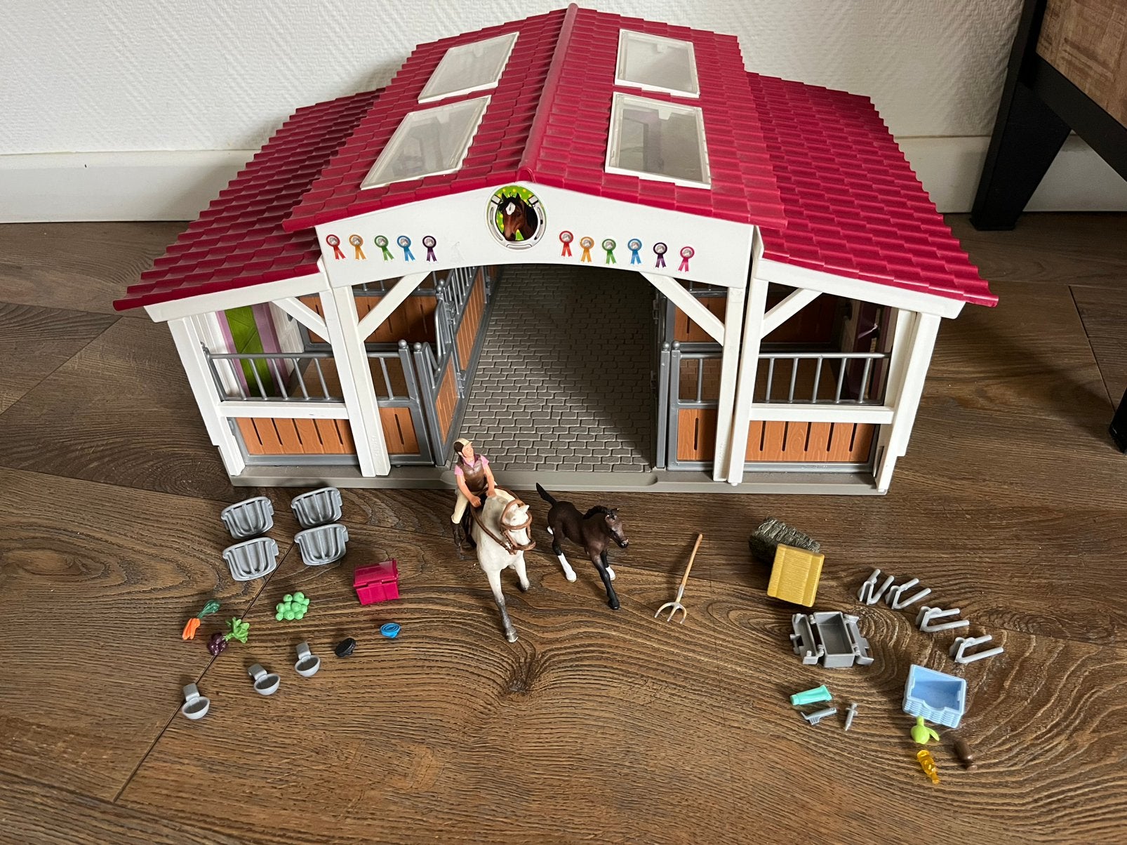 Schleich manege 42344, Ophalen of Verzenden, Zo goed als nieuw