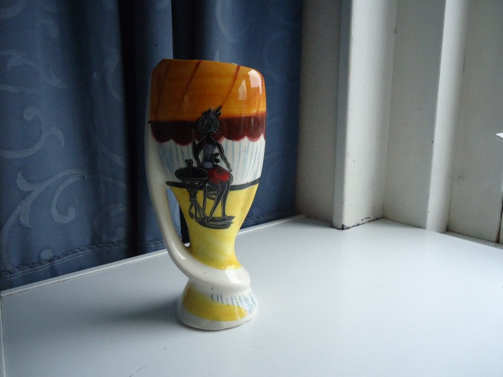 Vintage Design Vaas uit Italie., Antiek en Kunst, Antiek | Woonaccessoires, Ophalen of Verzenden
