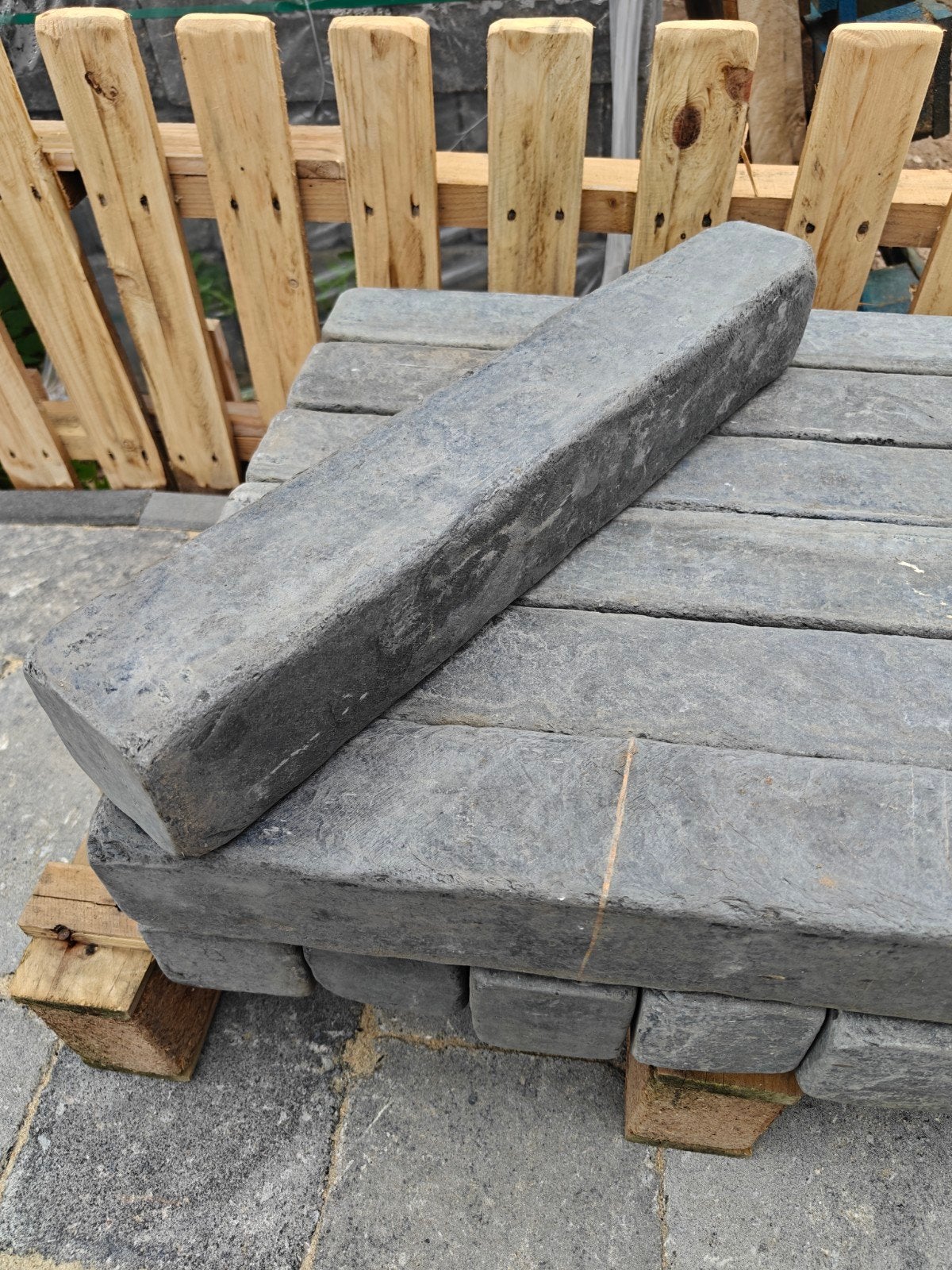 Natuur leisteen borduren, Ophalen, Nieuw, Minder dan 100 cm, Minder dan 25 cm