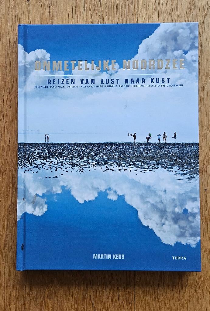 Fotoboek | Martin Kers | Onmetelijke Noordzee, Boeken, Kunst en Cultuur | Fotografie en Design, Fotografie algemeen, Zo goed als nieuw