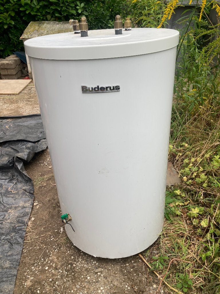 Buderus S120.5 warmwaterboiler, Ophalen, Gebruikt, 100 liter of meer, Boiler