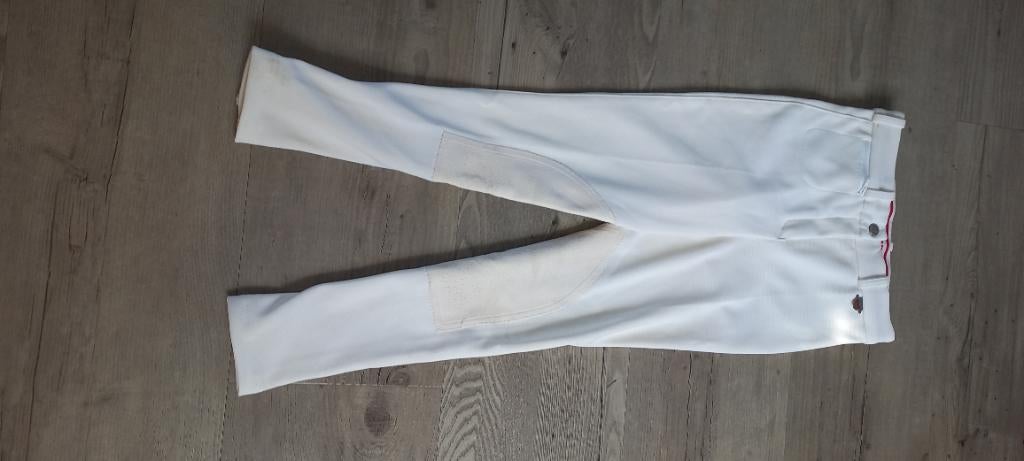 Witte rijbroek van Red Horse maat 152, Dieren en Toebehoren, Paardrijkleding, Kinderen, Dressuur, Ophalen of Verzenden, Zo goed als nieuw