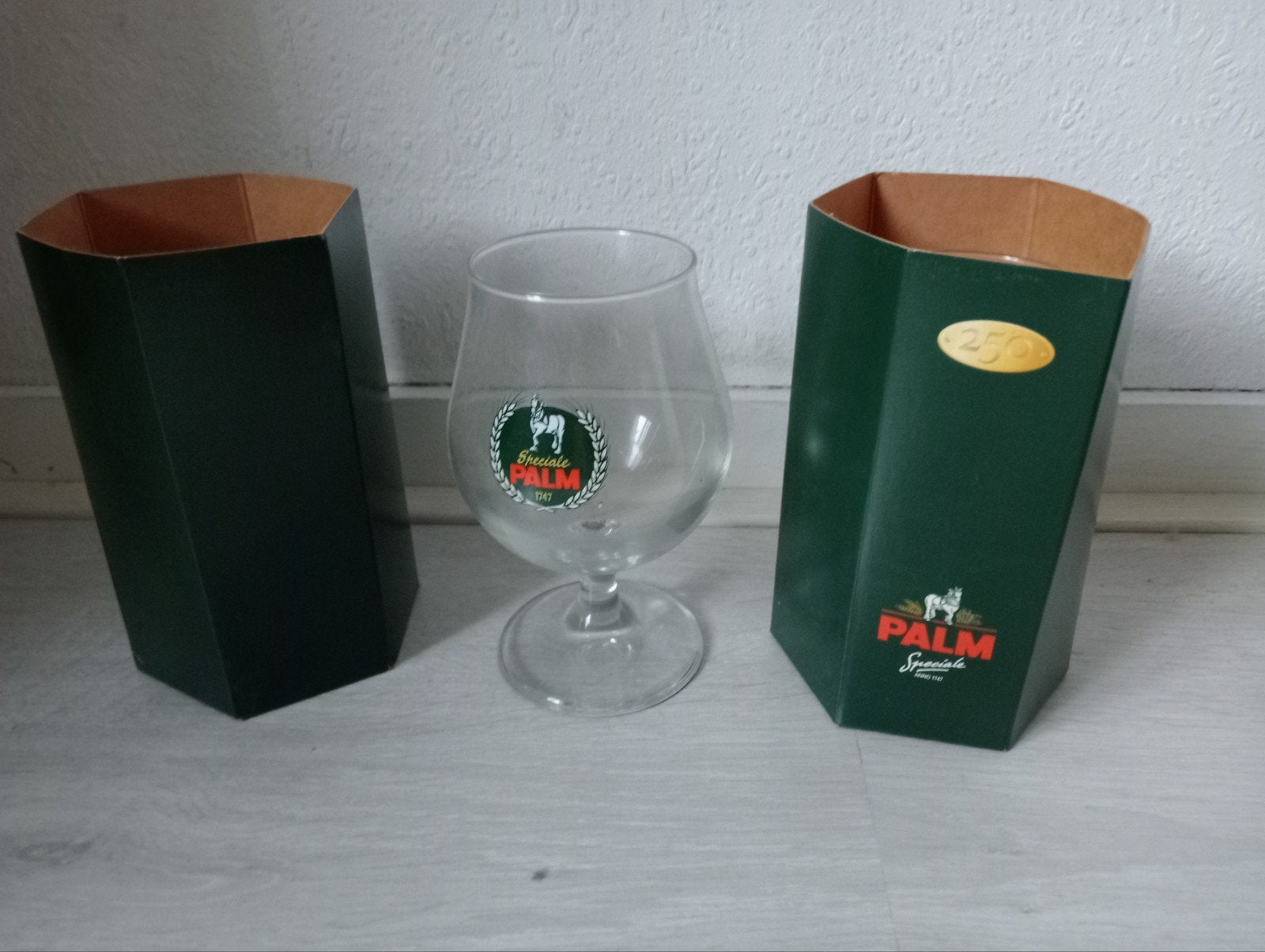 2 nieuwe Palm bier glazen, Verzamelen, Biermerken, Ophalen of Verzenden, Nieuw, Glas of Glazen, Palm