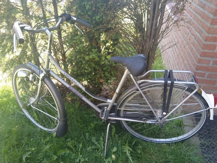 Batavus Locarno damesfiets Maat 53 naaf 5 versnellingen igst, Ophalen, Versnellingen, Batavus, Trommelrem
