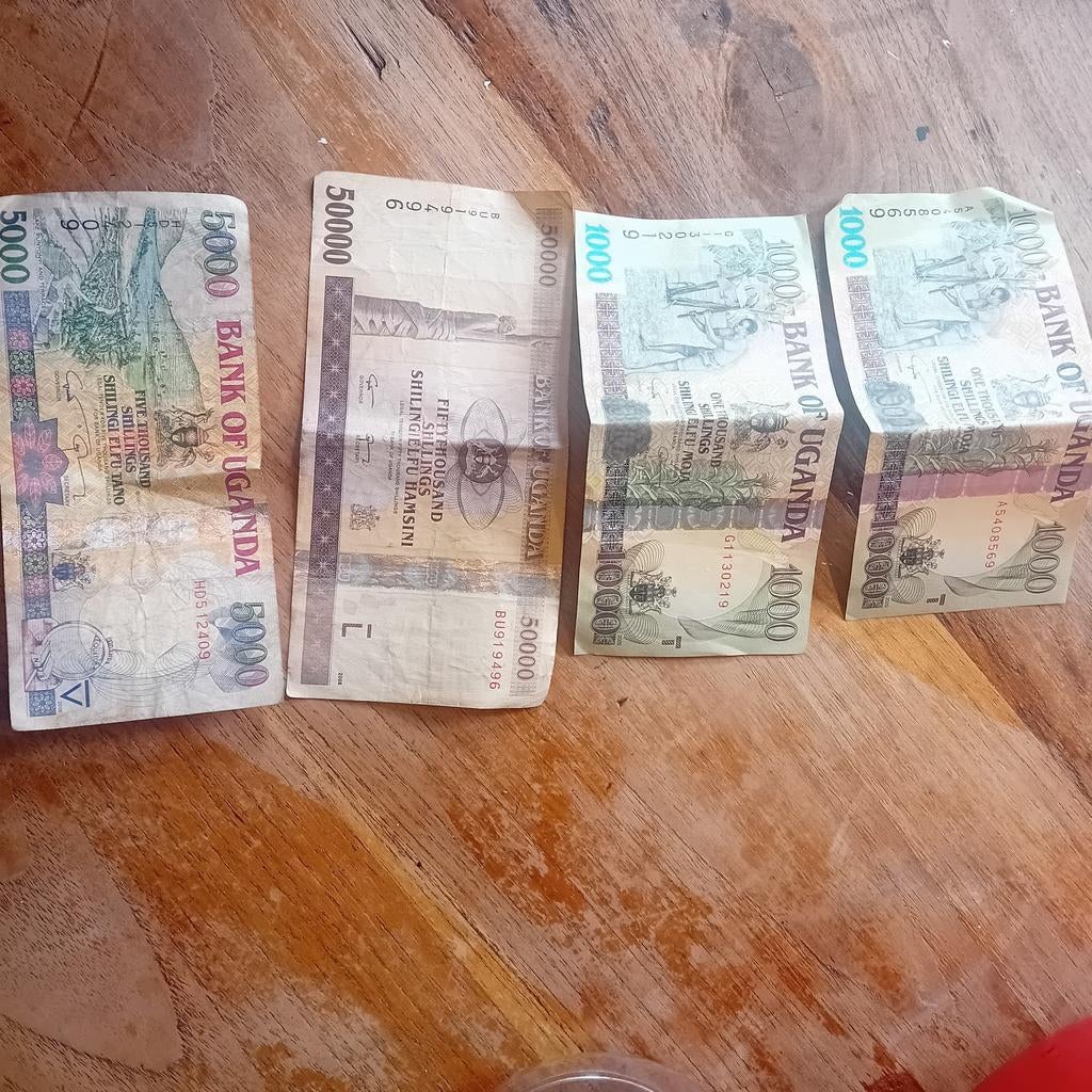 57000 shillings uganda, Ophalen of Verzenden, Overige landen
