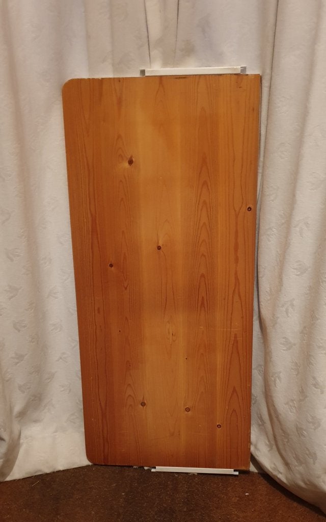 Lundia bureau - tv blad blank gelakt 100x30 nette staat, Ophalen, Gebruikt