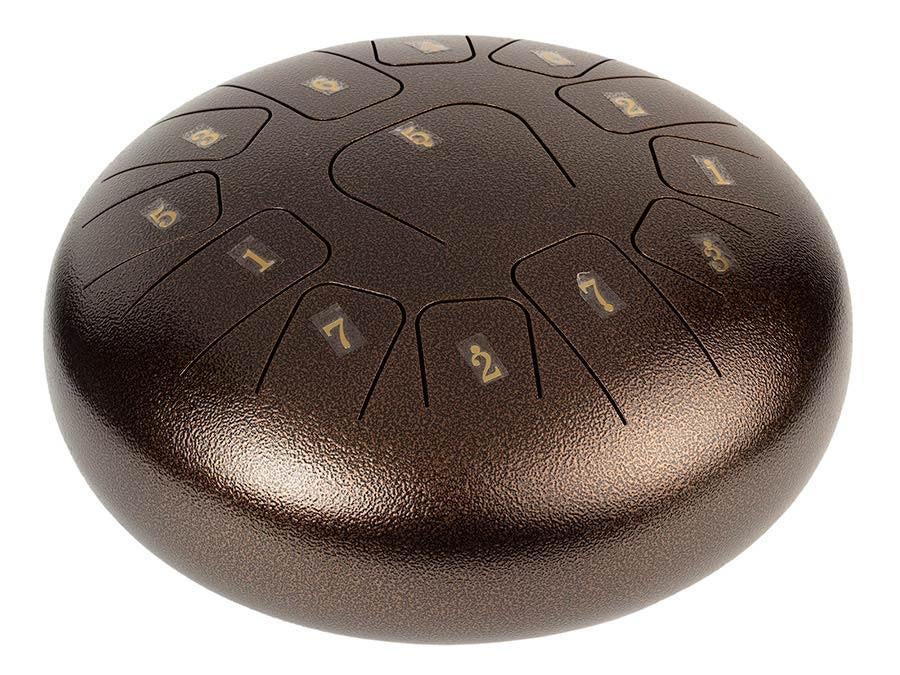 HTD1213/BR |Hayman stalen tongdrum 12" bruin, ., Nieuw, Ophalen of Verzenden, .