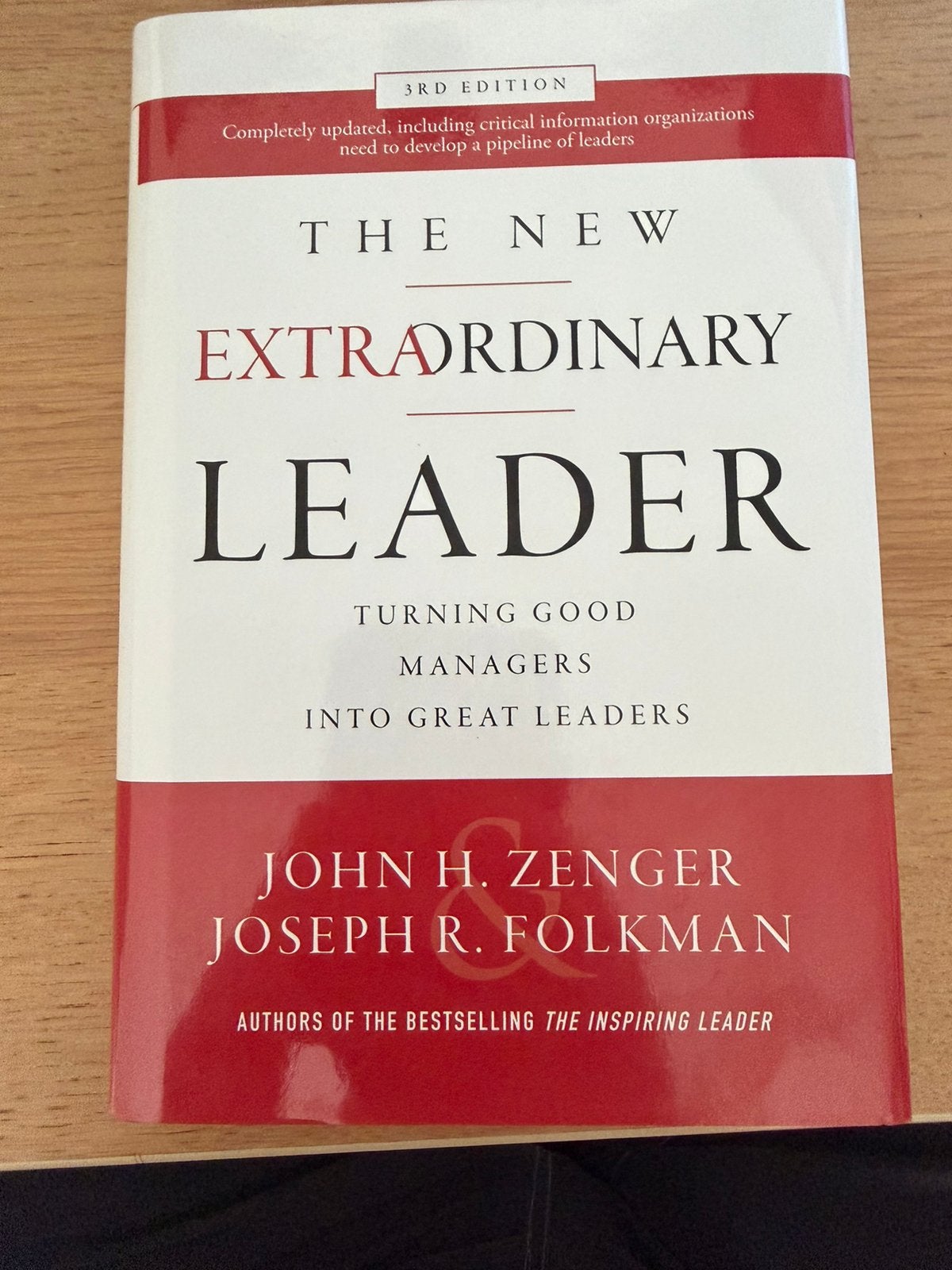 The New Extraordinary Leader Zenger Folkman, Ophalen of Verzenden, Alpha, Zo goed als nieuw, HBO