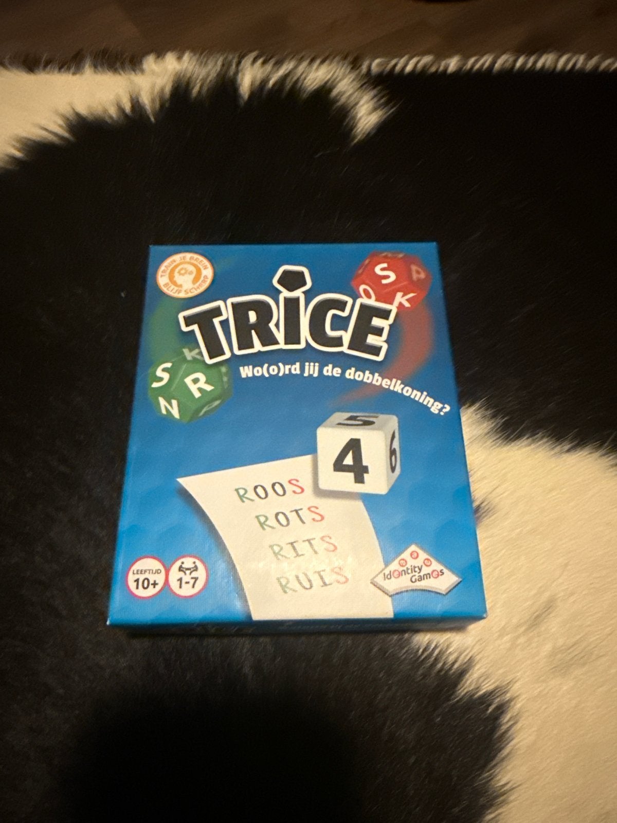 Trice dobbelspel - Wo(o)rd jij de dobbelkoning?, Een of twee spelers, Ophalen of Verzenden, Zo goed als nieuw