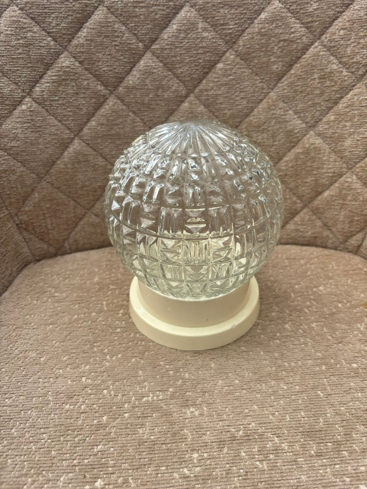 Art Deco Stijl Plafonnière Plafondlamp, Huis en Inrichting, Ophalen, E27 (groot), Zo goed als nieuw, 14 cm