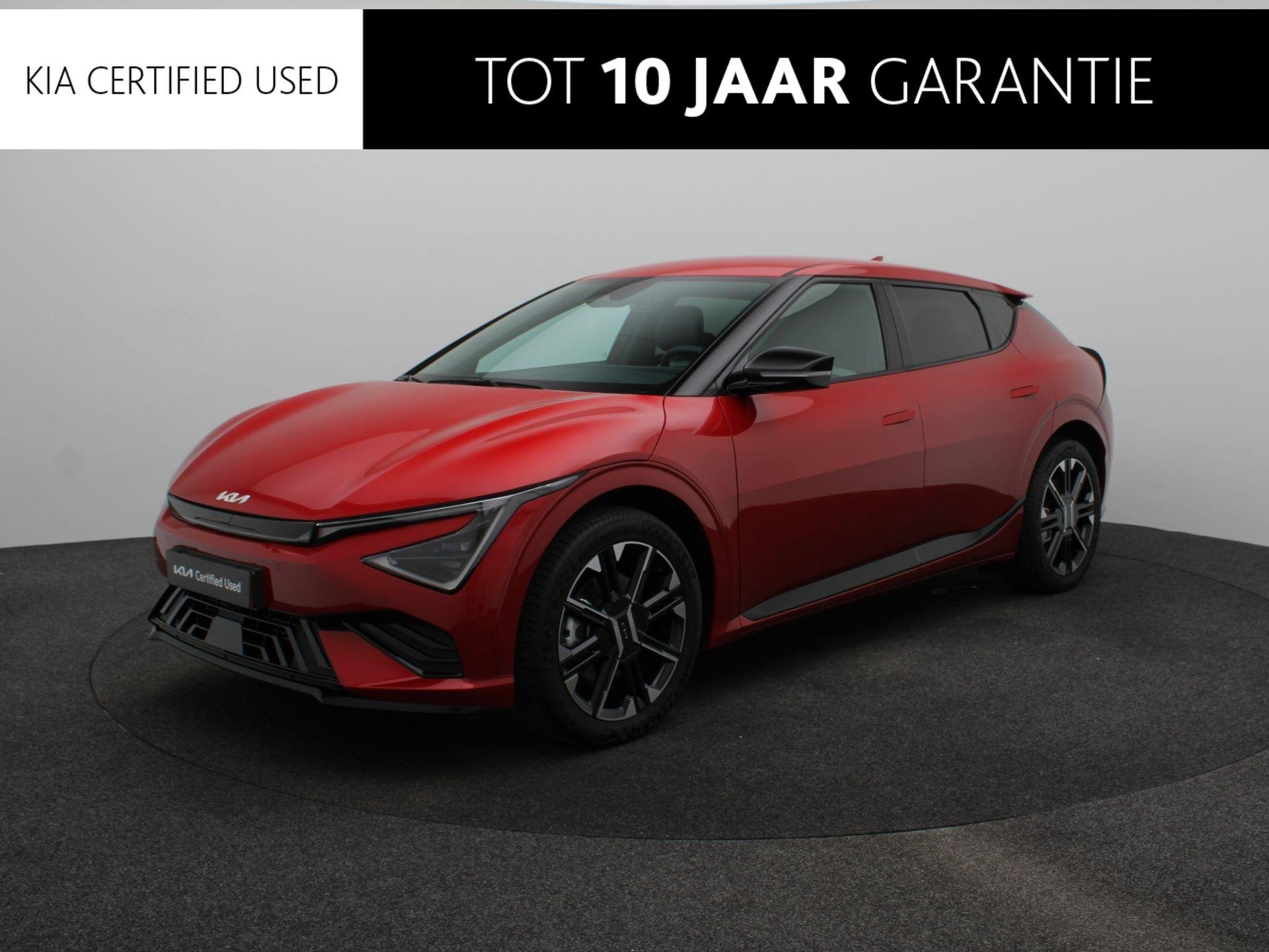 Kia EV6 GT-Line Business Edition 84 kWh | 20 inch | Memory S, Auto's, Achterwielaandrijving, Zwart, Automatische klimaatregeling