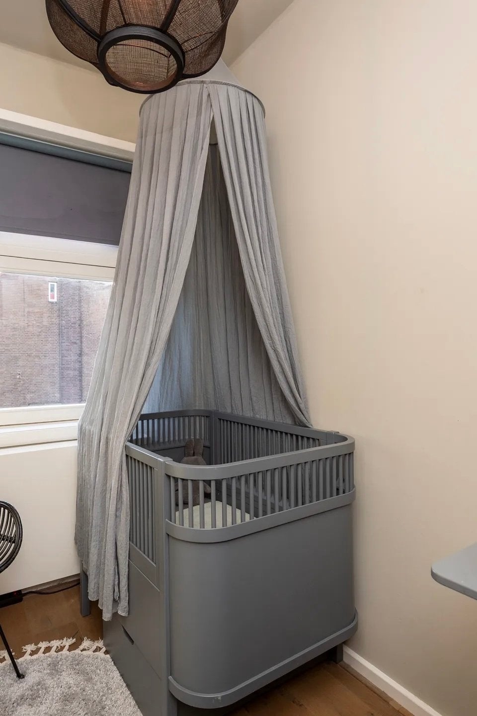 Grijze kinderklamboe - Zo goed als nieuw, Kinderen en Baby's, Kinderkamer | Inrichting en Decoratie, Grijs, Ophalen, Zo goed als nieuw