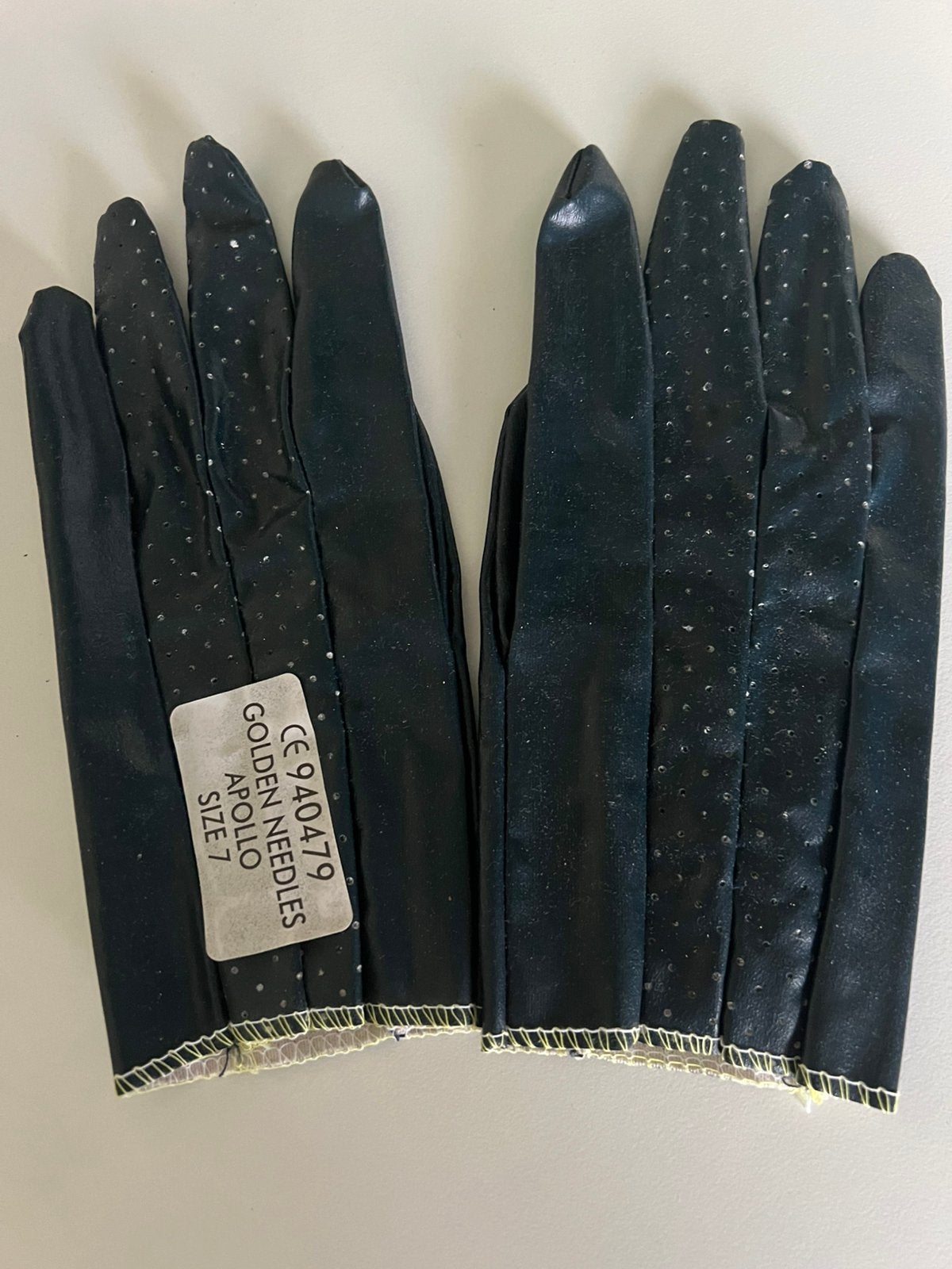 Gratis nieuwe blauwe kunststof handschoenen (S/M), Ophalen of Verzenden, Nieuw, Maat 36 (S), Handschoenen