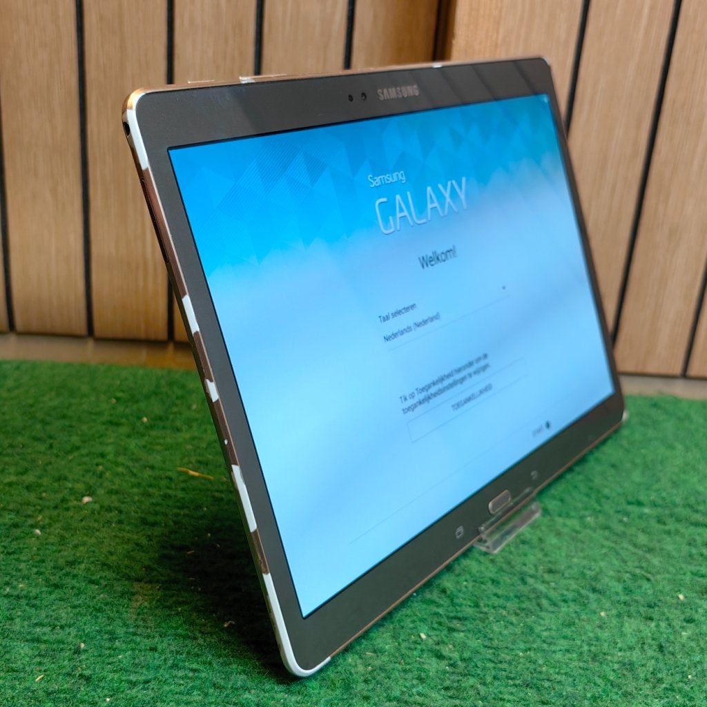 Samsung Galaxy Tab S 10.5 - In Nette Staat, Samsung, Zo goed als nieuw, Support@Samsung.com, 129, Samsung-ro, Yeongtong-gu
Suwon-si, Gyeonggi-do 16677
South Korea