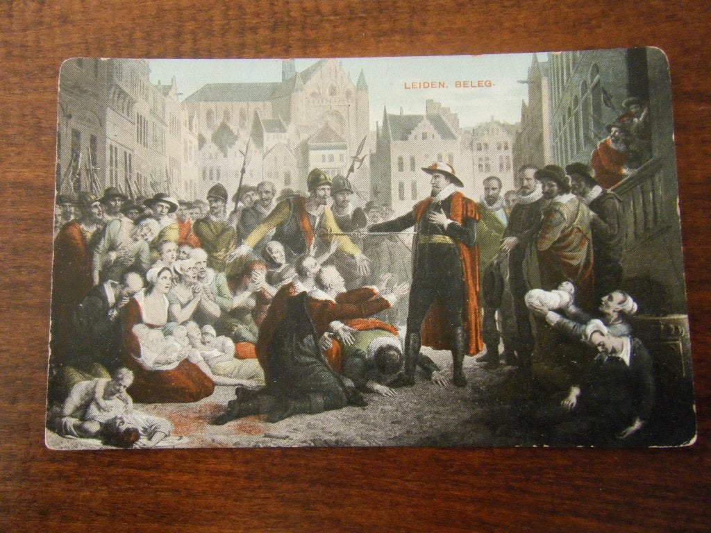 F89 - Leiden - Beleg - Mooi/Oud, Ophalen of Verzenden, 1920 tot 1940, Zuid-Holland