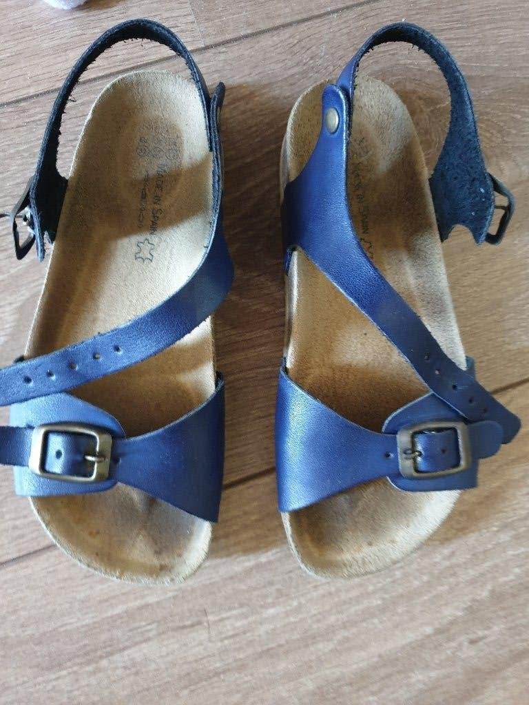 Leren sandalen maat 32, Gebruikt, Jongen of Meisje, Overige typen, Ophalen of Verzenden