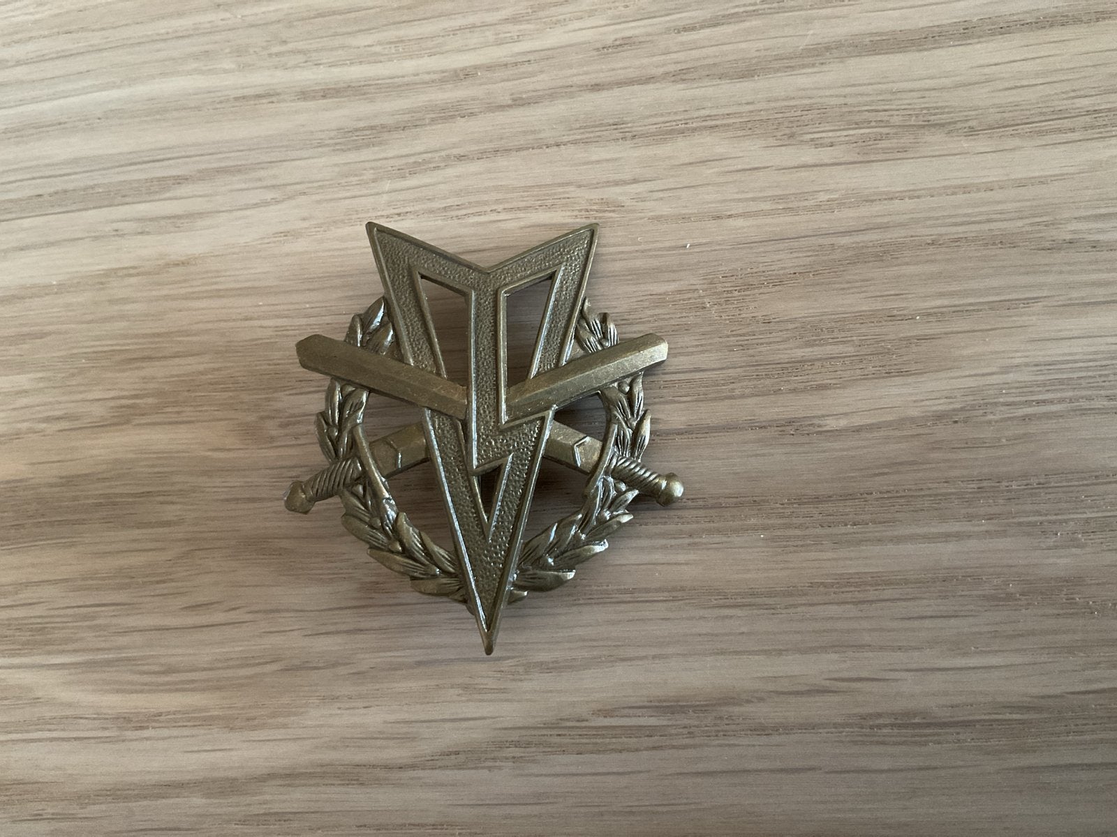 MLV Speldje, Verzamelen, Ophalen of Verzenden, Overige soorten, Overige gebieden, Embleem of Badge