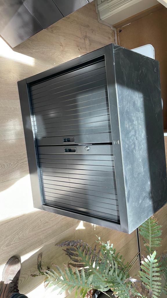 Archief roldeurkast, Huis en Inrichting, Kasten | Roldeurkasten en Archiefkasten, Ophalen, 100 tot 150 cm, Zo goed als nieuw, Minder dan 100 cm
